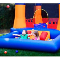 Blast Zone Ball Kingdom Bounce House and Ball Pit   564025057